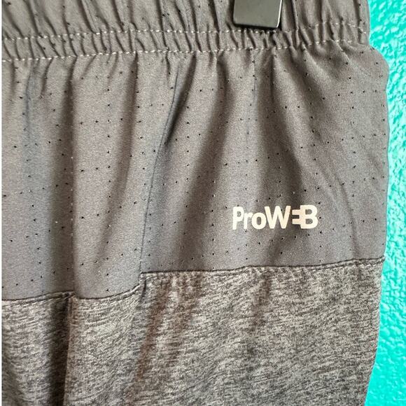 Spyder Active Proweb Gray Athletic Men's Shorts Medium - Picture 8 of 9
